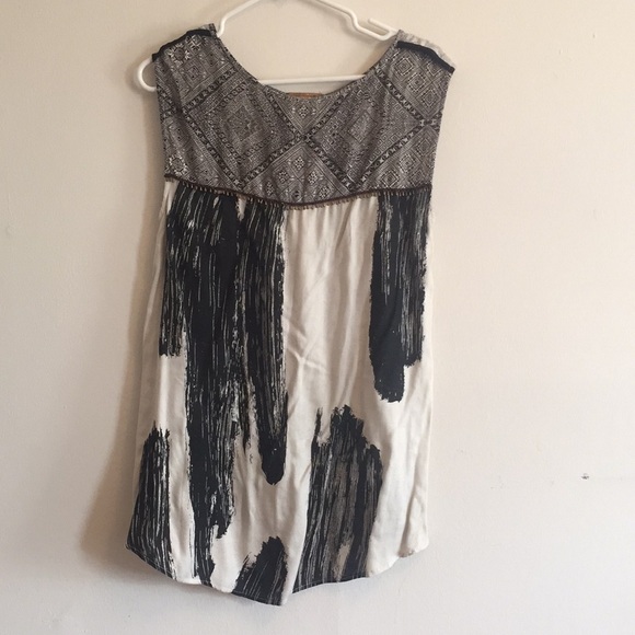 Patterned tank blouse - Picture 2 of 4